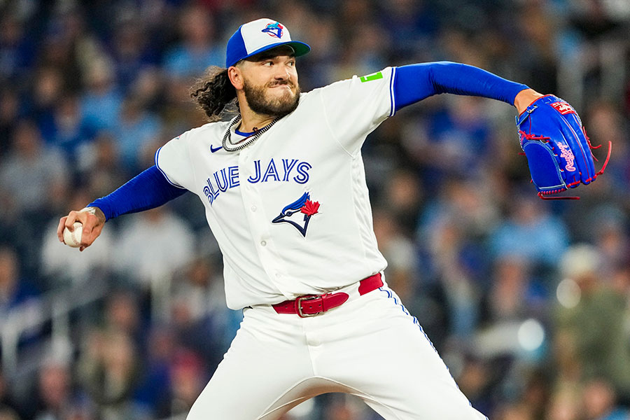 ロッキーズ戦に先発したBジェイズのコディ・ポンセ【写真:ロイター】