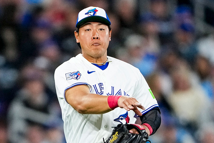 Bジェイズ・岡本和真【写真：ロイター】