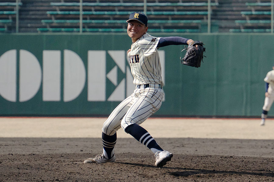 桐生大附属中・野田晟太【写真：磯田健太郎】