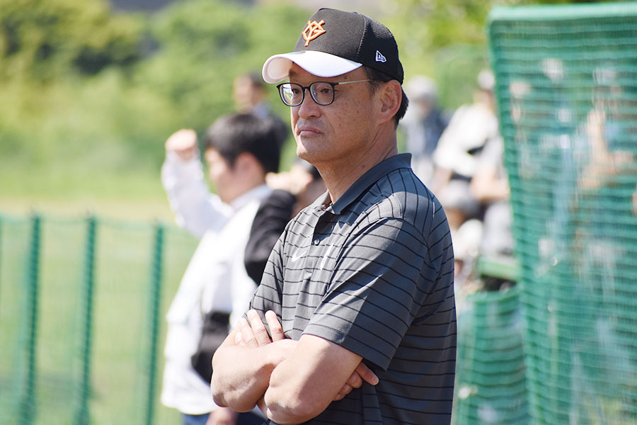 侍ジャパンU-15日本代表監督に就任した大森剛氏【写真：高橋幸司】