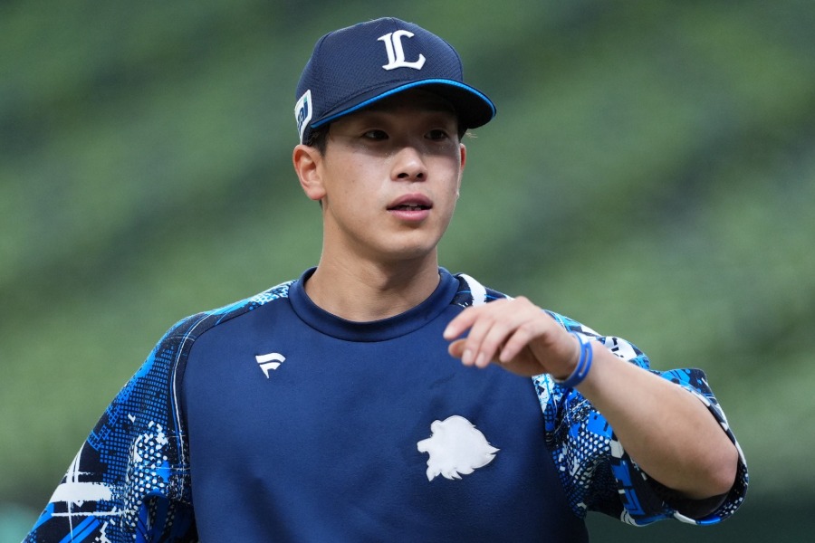 西武・滝澤夏央【写真：小林靖】