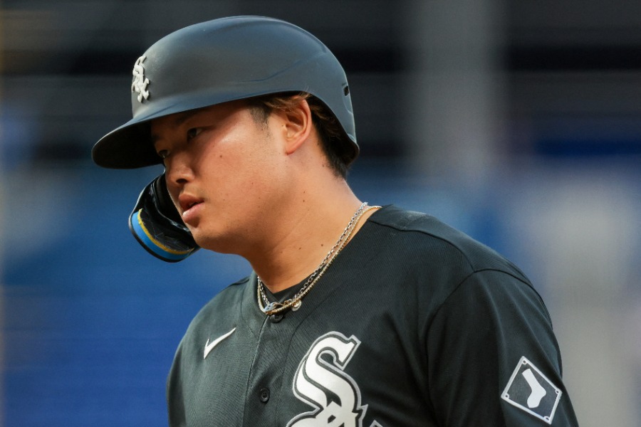 「2番・一塁」で先発したWソックス・村上宗隆【写真:ロイター】