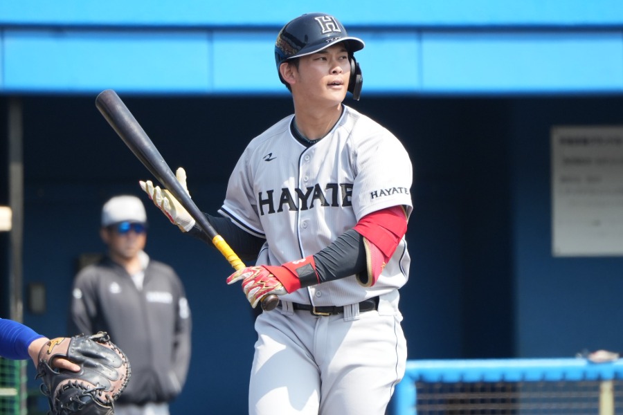 今季からハヤテベンチャーズ静岡に加入した野口恭佑【写真：町田利衣】