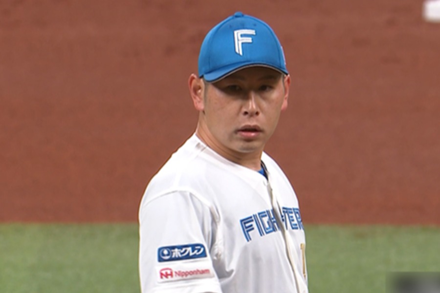 ロッテ戦に登板した日本ハム・加藤貴之【画像：パーソル パ・リーグTV】