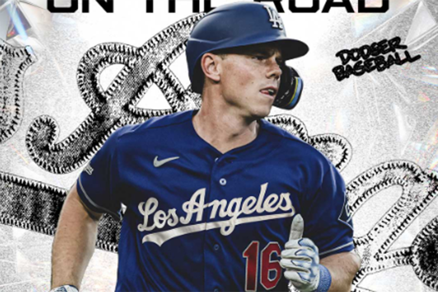 ドジャースの新しいビジターユニホーム（画像はドジャース公式Xのスクリーンショット）