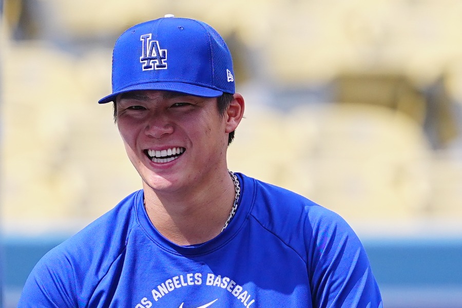 ドジャース・山本由伸【写真：荒川祐史】