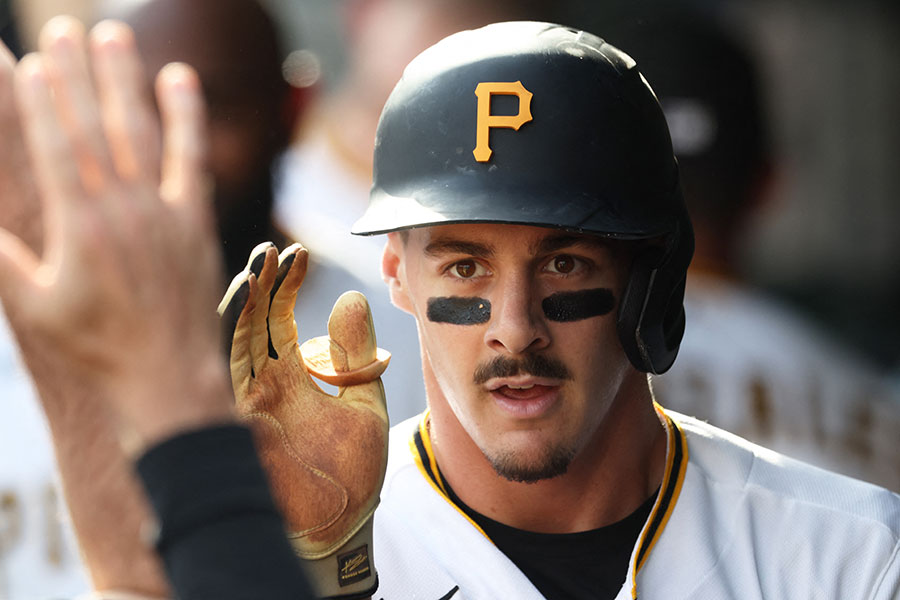 オリオールズ戦に出場したパイレーツのコナー・グリフィン【写真:ロイター】