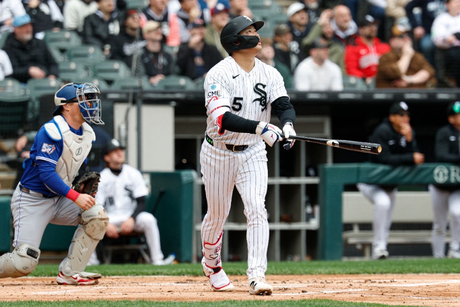 4号2ランを放ったホワイトソックス・村上宗隆【写真：ロイター】