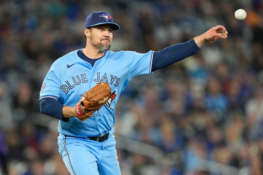 Bジェイズのブレンドン・リトル【写真:ロイター】