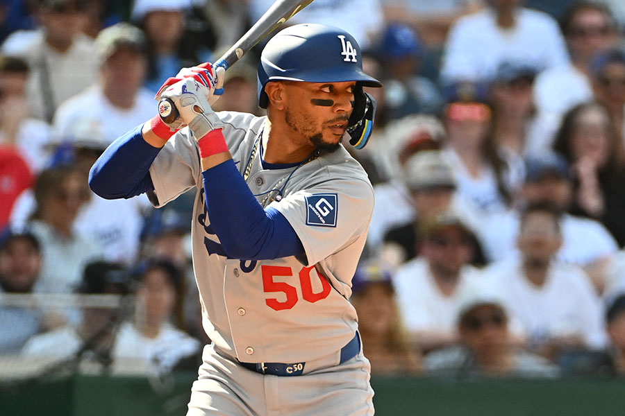 ドジャースのムーキー・ベッツ【写真：ロイター】