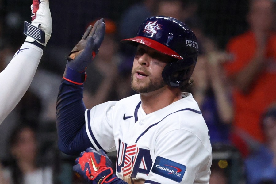 WBC米国代表で活躍したアーニー・クレメント【写真：ロイター】