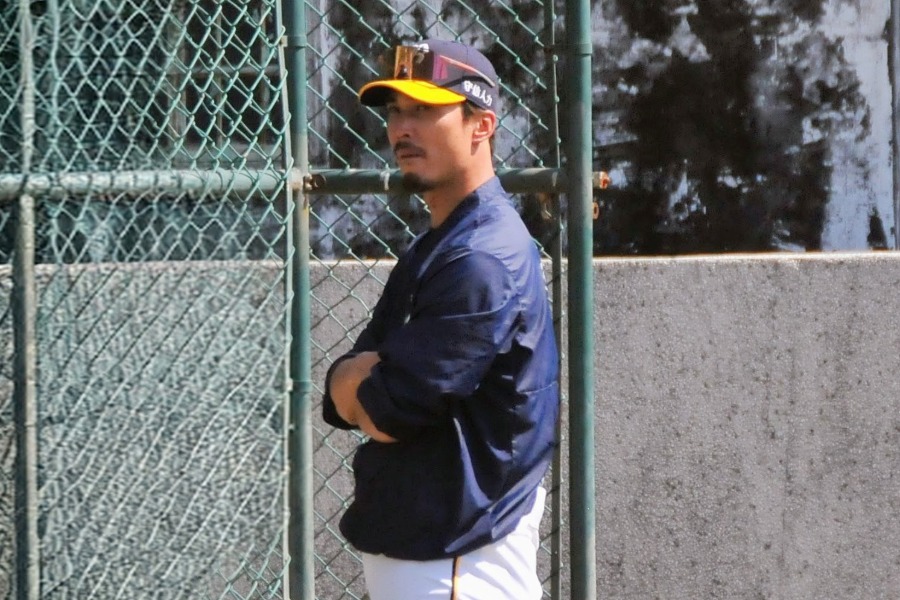 中信兄弟で打撃メカニクスコーチを務める後藤駿太氏【写真：篠崎有理枝】