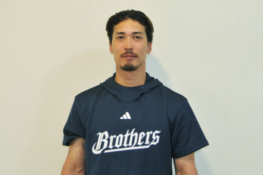 中信兄弟で打撃メカニクスコーチを務める後藤駿太氏【写真：篠崎有理枝】