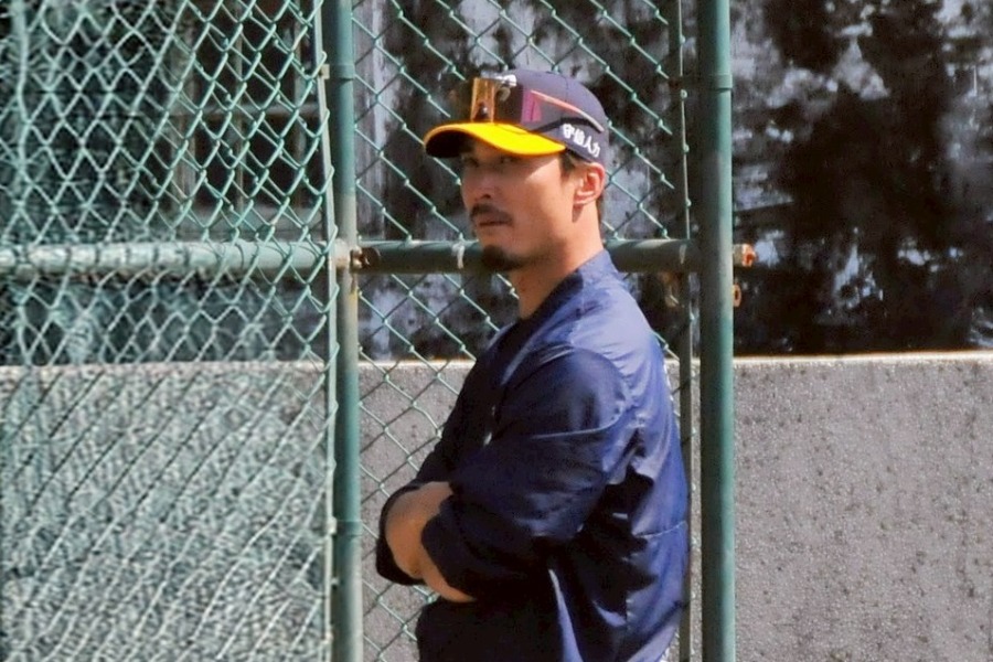 中信兄弟で打撃メカニクスコーチを務める後藤駿太氏【写真:篠崎有理枝】