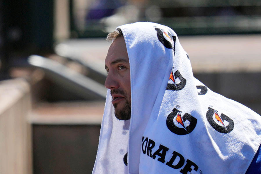 カブスのマイケル・コンフォート【写真：アフロ】