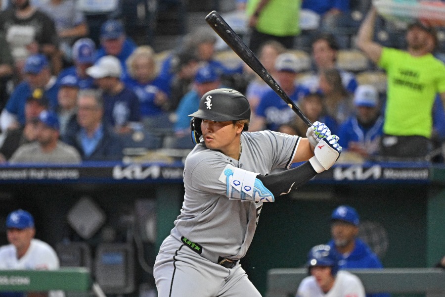 ロイヤルズ戦に出場したWソックス・村上宗隆【写真：ロイター】