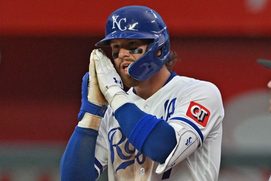 ロイヤルズのボビー・ウィットJr.【写真：ロイター】