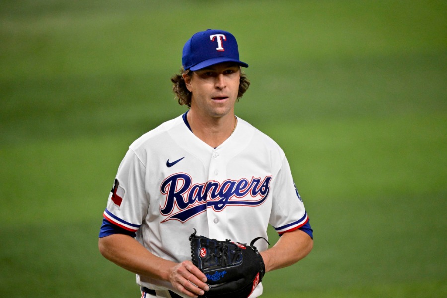 レンジャーズのジェイコブ・デグロム【写真：ロイター】