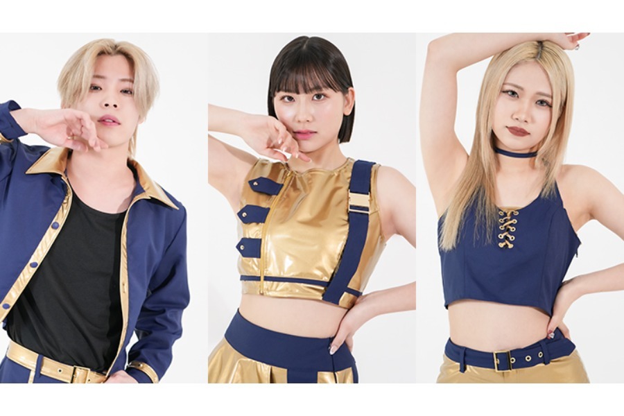 「BsGravity」のRYUTOさん、LALAさん、AKANEさん （左から）【写真提供：(c)ORIX Buffaloes】