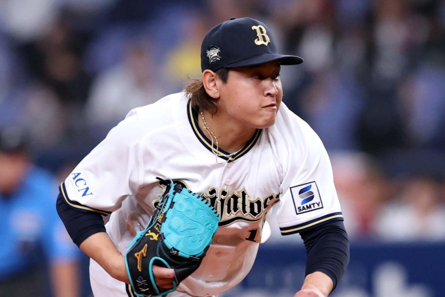 オリックス・宮城大弥【写真:栗木一考】