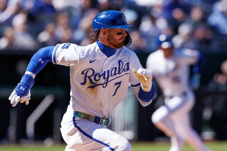 ロイヤルズのボビー・ウィットJr.【写真:ロイター】