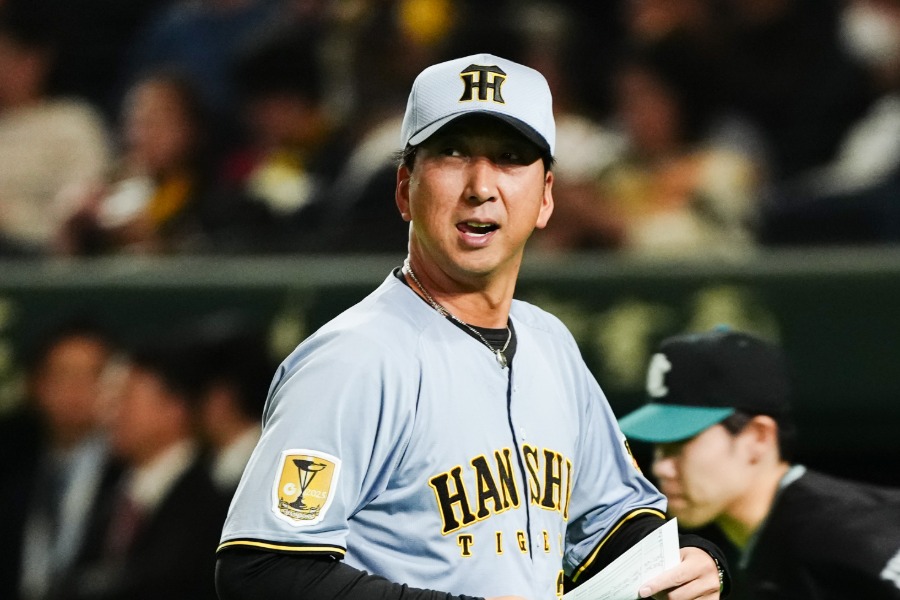 阪神・藤川球児監督【写真:黒澤崇】
