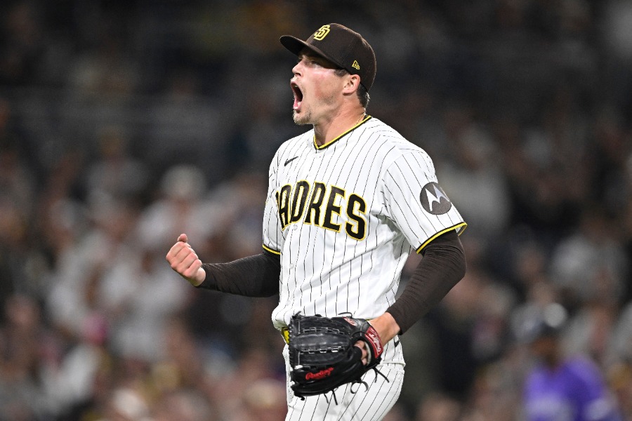 パドレスのメイソン・ミラー【写真：ロイター】