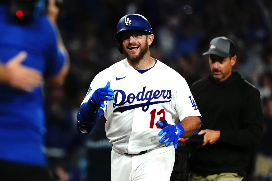 サヨナラ弾を含む1試合3本塁打を記録したドジャースのマックス・マンシー【写真：黒澤崇】