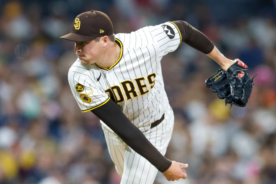 パドレスのメイソン・ミラー【写真：ロイター】