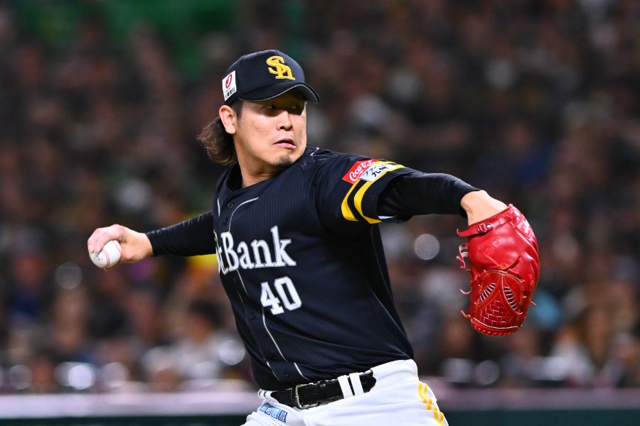 ソフトバンク・杉山一樹【写真:古川剛伊】