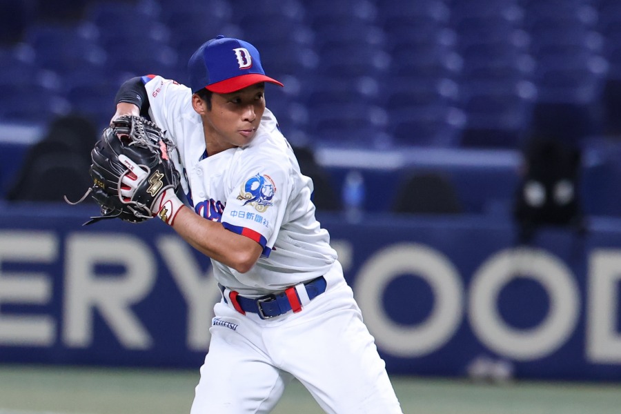 中日・田中幹也【写真：加治屋友輝】