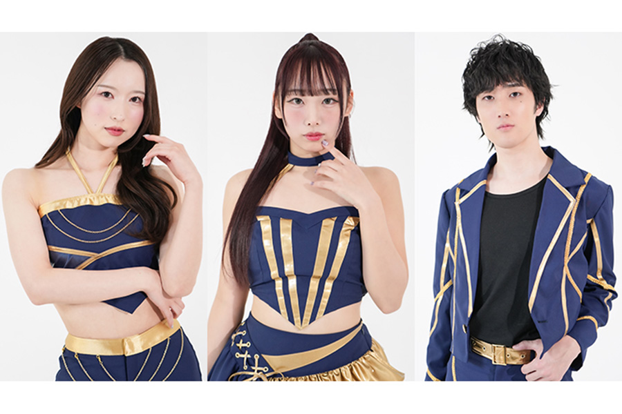 「BsGravity」のMAKIさん、YU-NAさん、HARUさん【写真提供：(c)ORIX Buffaloes】