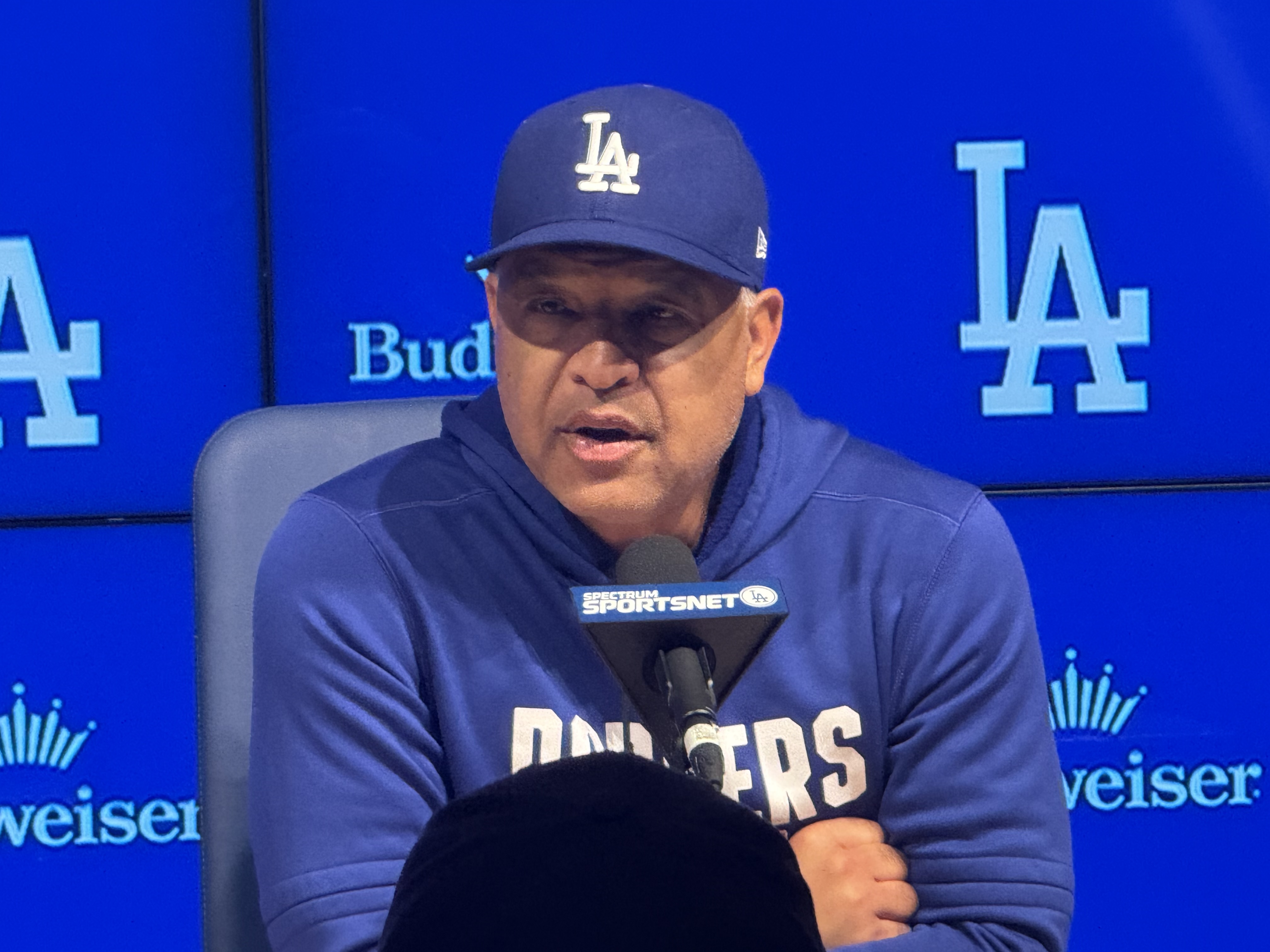 ドジャースのデーブ・ロバーツ監督【写真:小谷真弥】