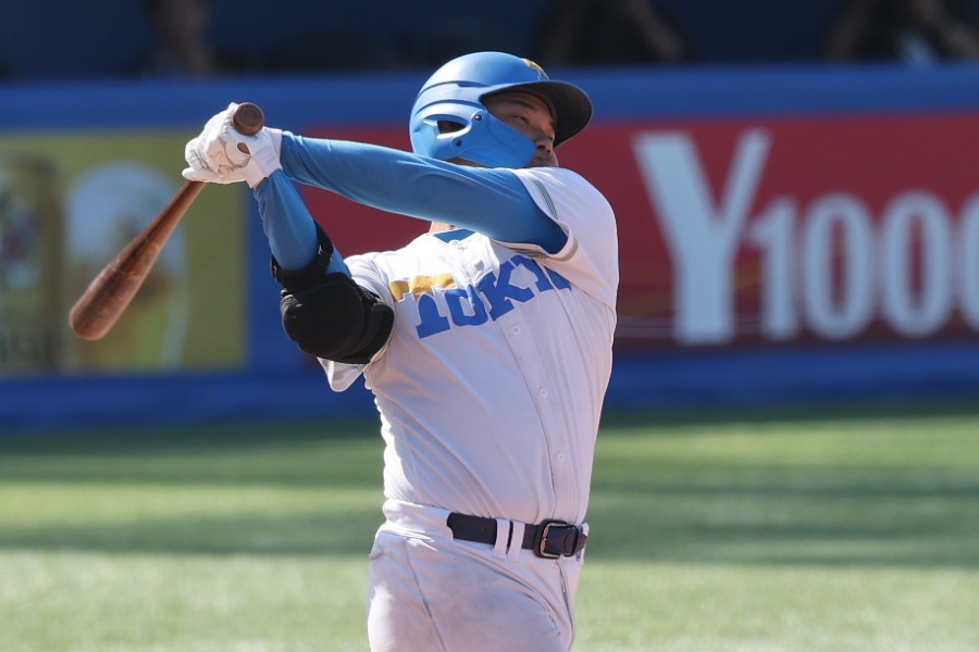 東大・福井克徳【写真：加治屋友輝】