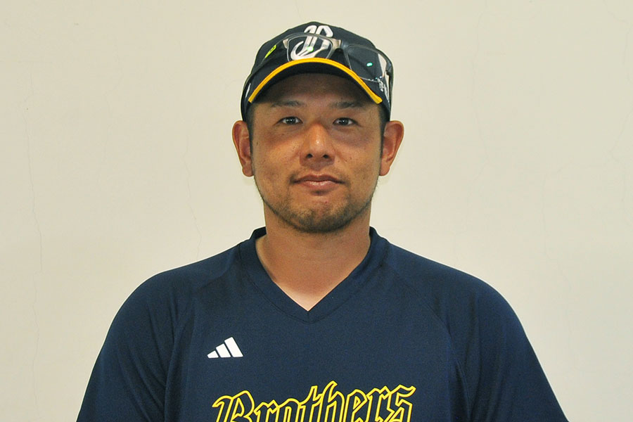 中信兄弟で打撃戦略コーチを務める西田明央氏【写真：篠崎有理枝】