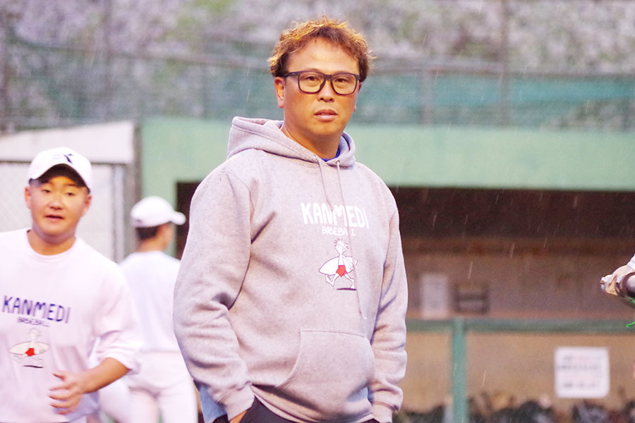 関メディベースボール学院・井戸伸年総監督【写真:喜岡桜】