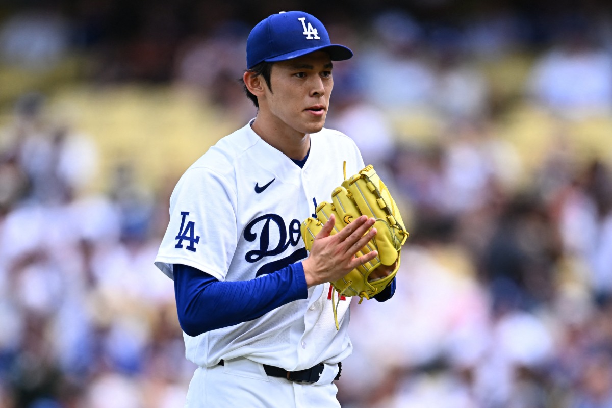 ドジャース・佐々木朗希【写真：ロイター】