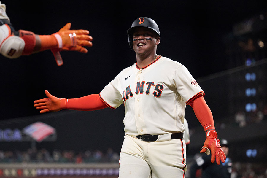 ジャイアンツのラファエル・デバース【写真：ロイター】