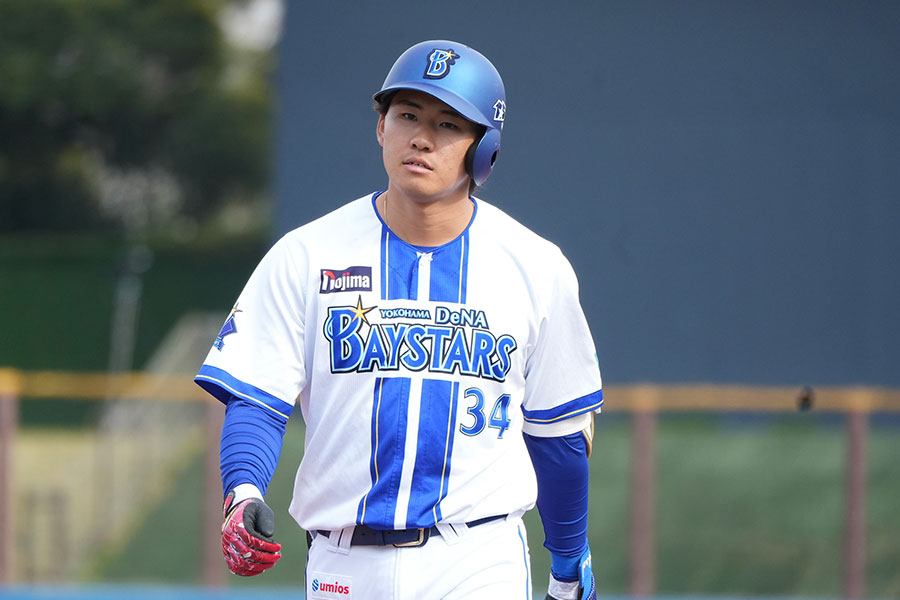 DeNA・宮下朝陽【写真：町田利衣】