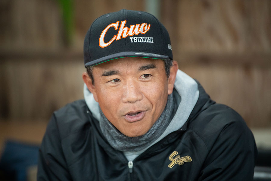 「都筑中央ポニー」の会長を務める前田幸長氏【写真:小林靖】