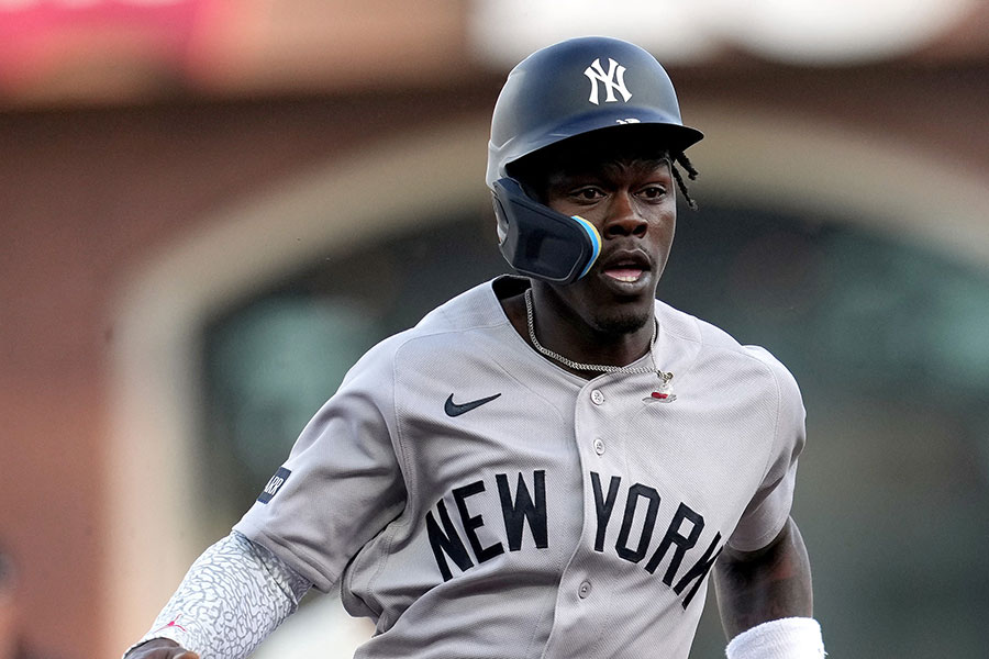 ヤンキースのジャズ・チザムJr.【写真:ロイター】