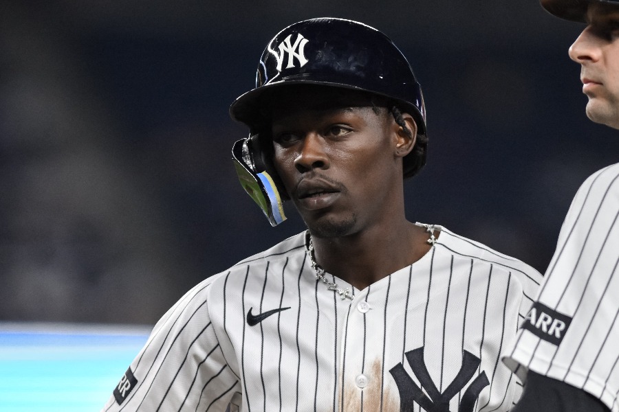 ヤンキースのジャズ・チザムJr.【写真:ロイター】