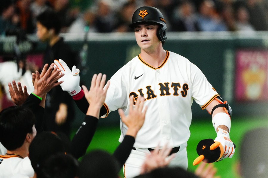 巨人のボビー・ダルベック【写真：黒澤崇】