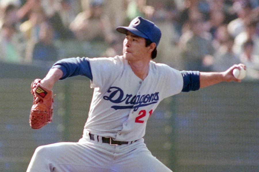 1988年の日本シリーズに登板した中日・杉本正氏【写真提供：産経新聞社】