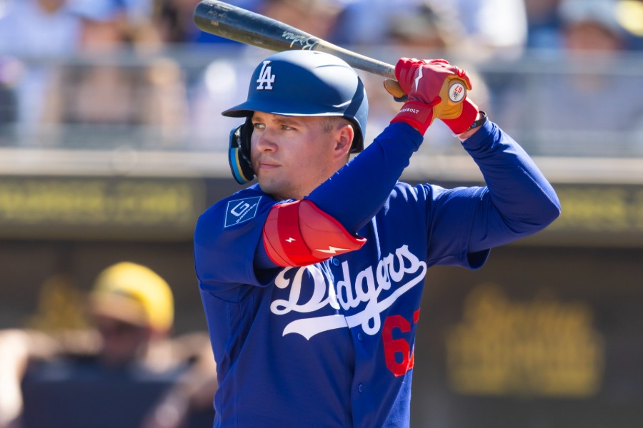 ドジャース傘下のライアン・ウォード【写真：アフロ】