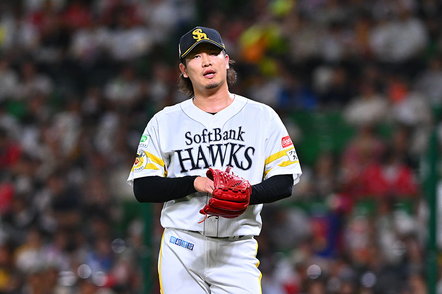 ソフトバンク・杉山一樹【写真：古川剛伊】