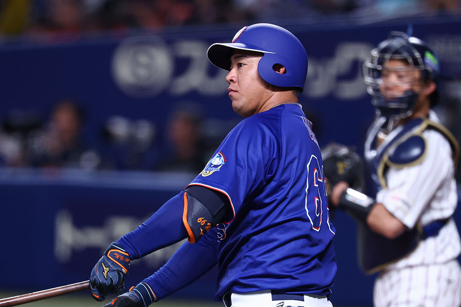 中日・鵜飼航丞【写真：加治屋友輝】