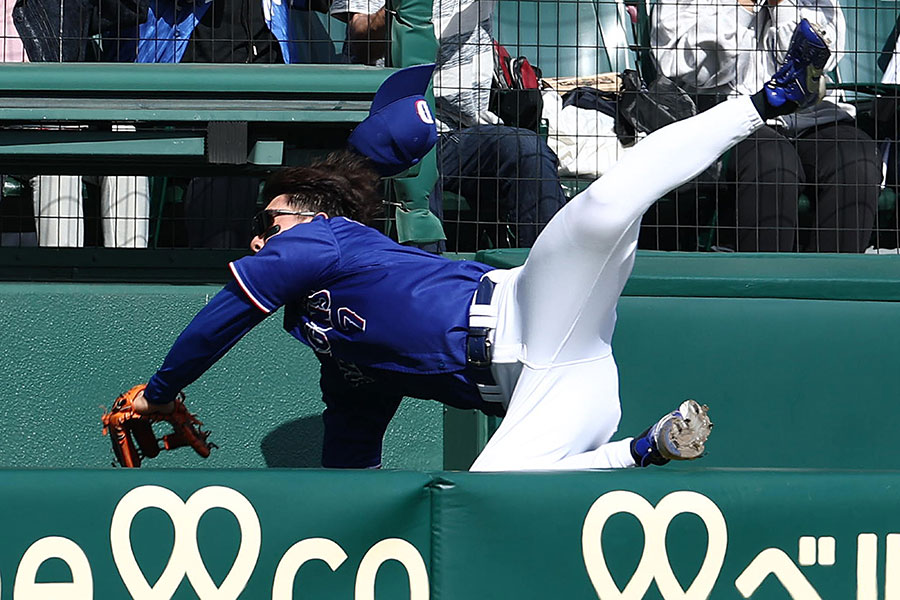 阪神戦に出場した中日・福永裕基【写真提供：産経新聞社】