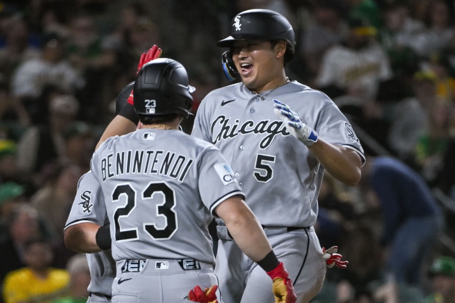 7回に満塁弾を放ったホワイトソックス・村上宗隆【写真：アフロ】