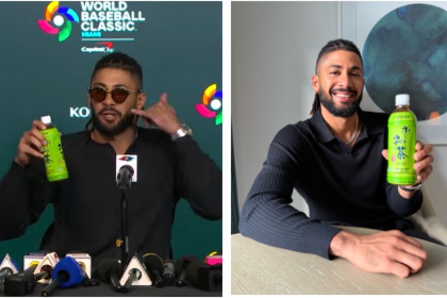 塔蒂斯Jr.與伊藤園異例合作 背後藏著他的日本情結